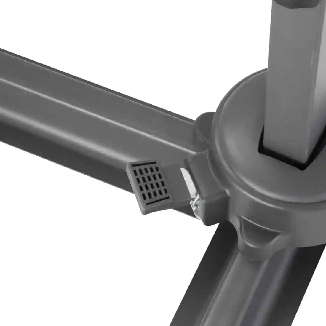 Bolero Venice Heavy Duty Parasol Black 3.5m - Image 5