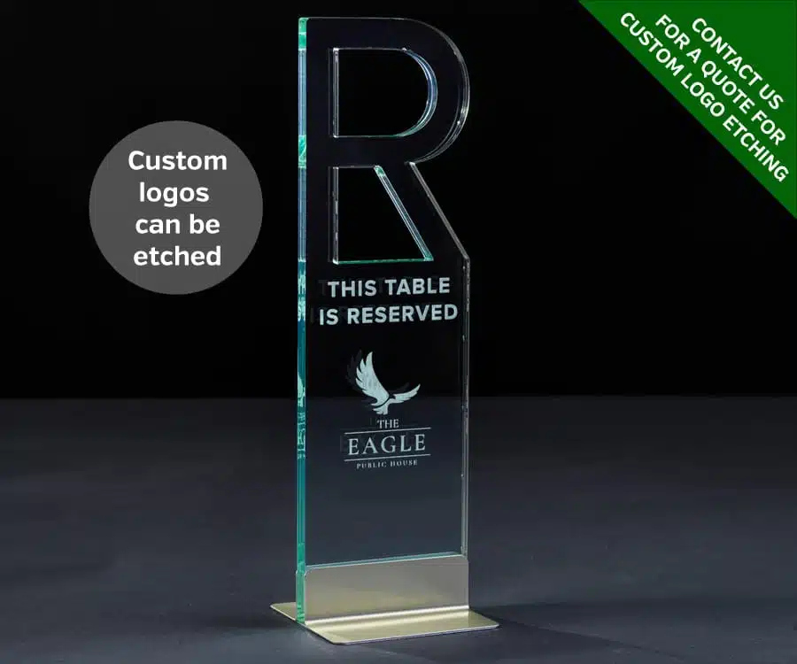 Emerald Reserved Table Sign - Image 2
