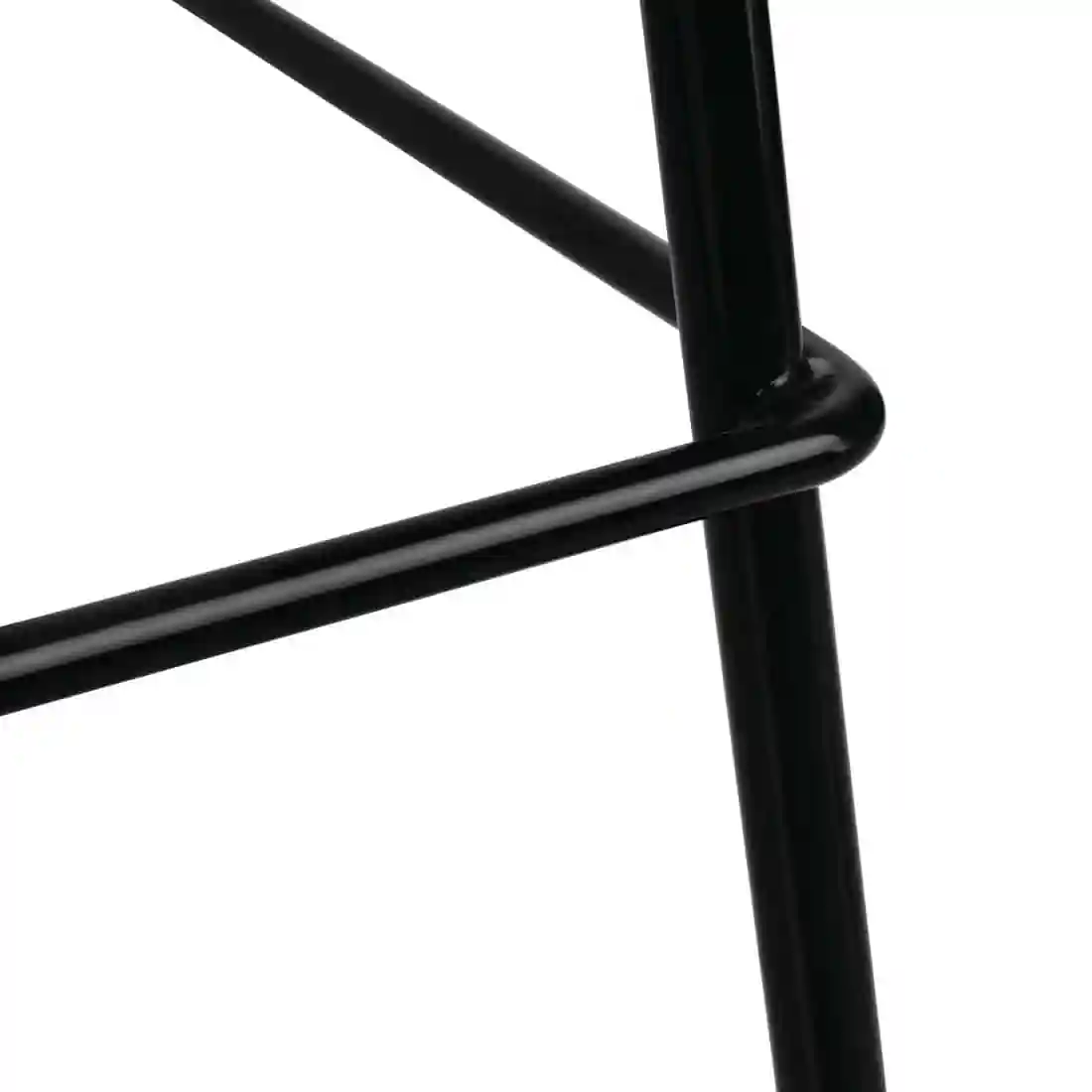 Bolero Steel Wire High Stools Black (Pack of 4) - Image 5
