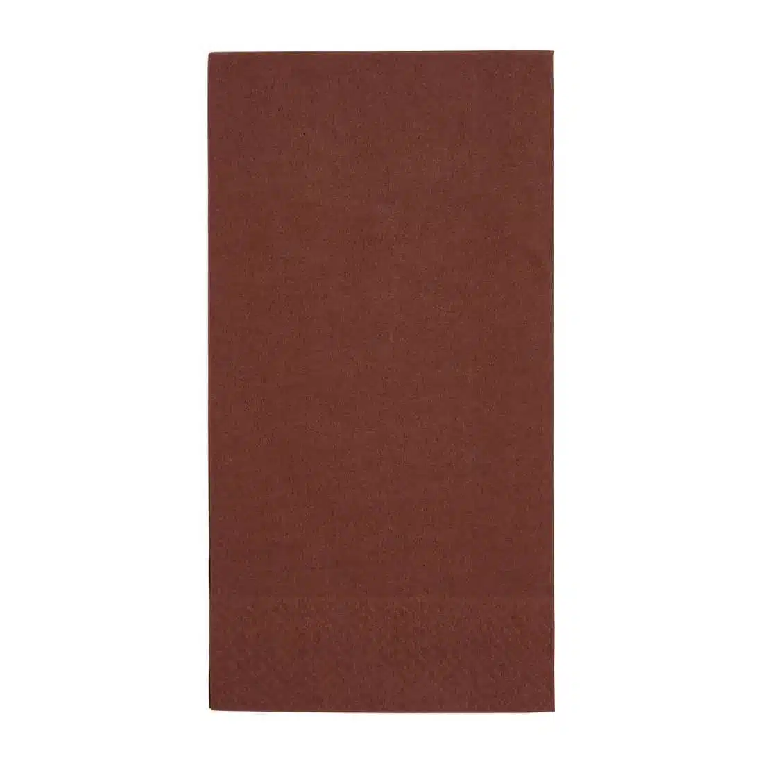 Fiesta Recyclable Dinner Napkin Mocha 40x40cm 2ply 1/8 Fold (Pack of 2000) - Image 1