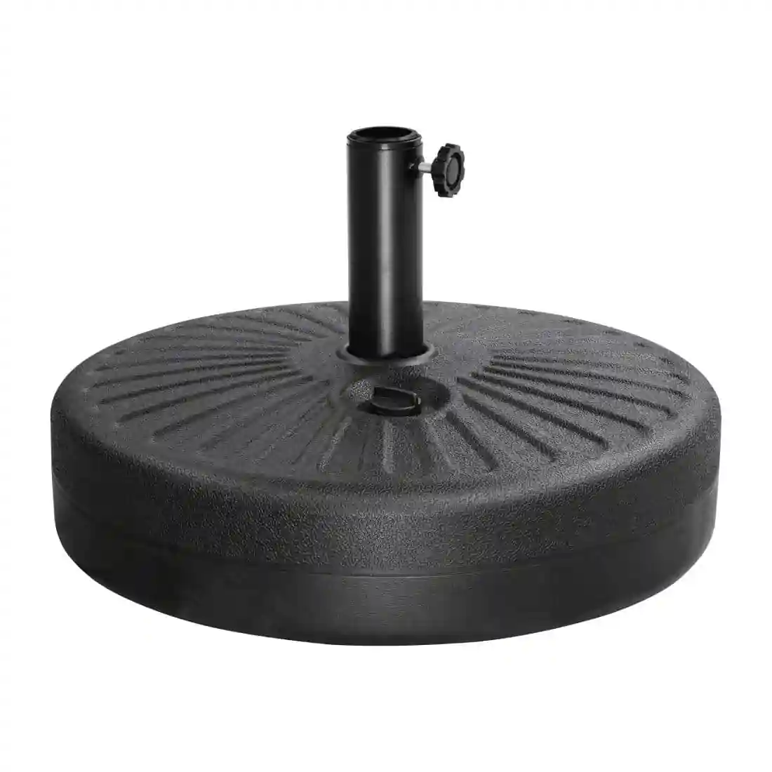 Bolero Parasol Base Black - 20Ltr - Image 1