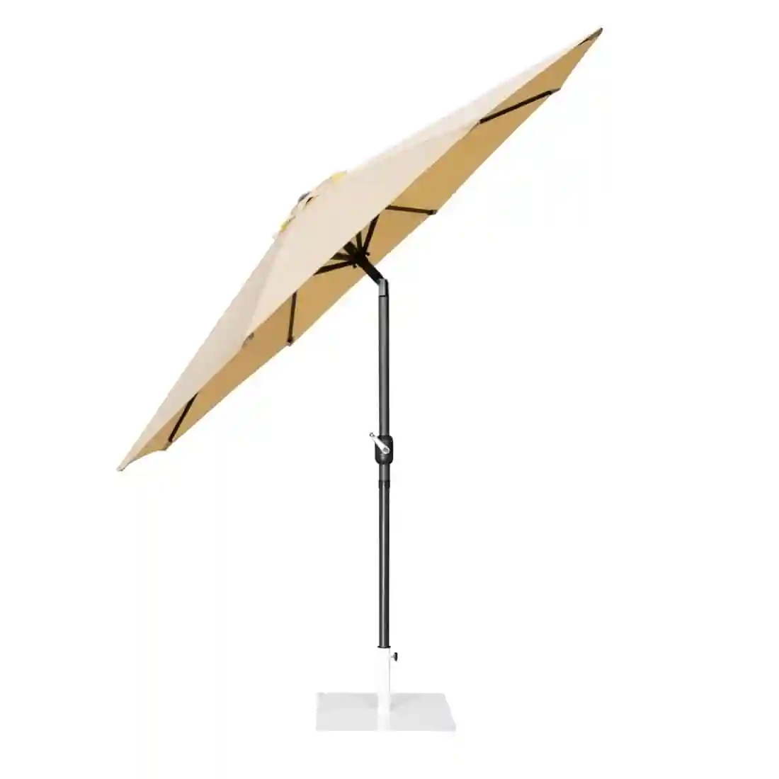 Bolero Seville Round Parasol 3m Diameter Cream - Image 2