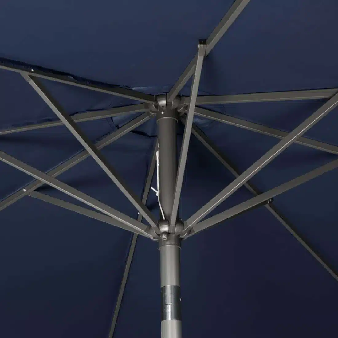 Bolero Seville Round Parasol 3m Diameter Navy Blue - Image 3