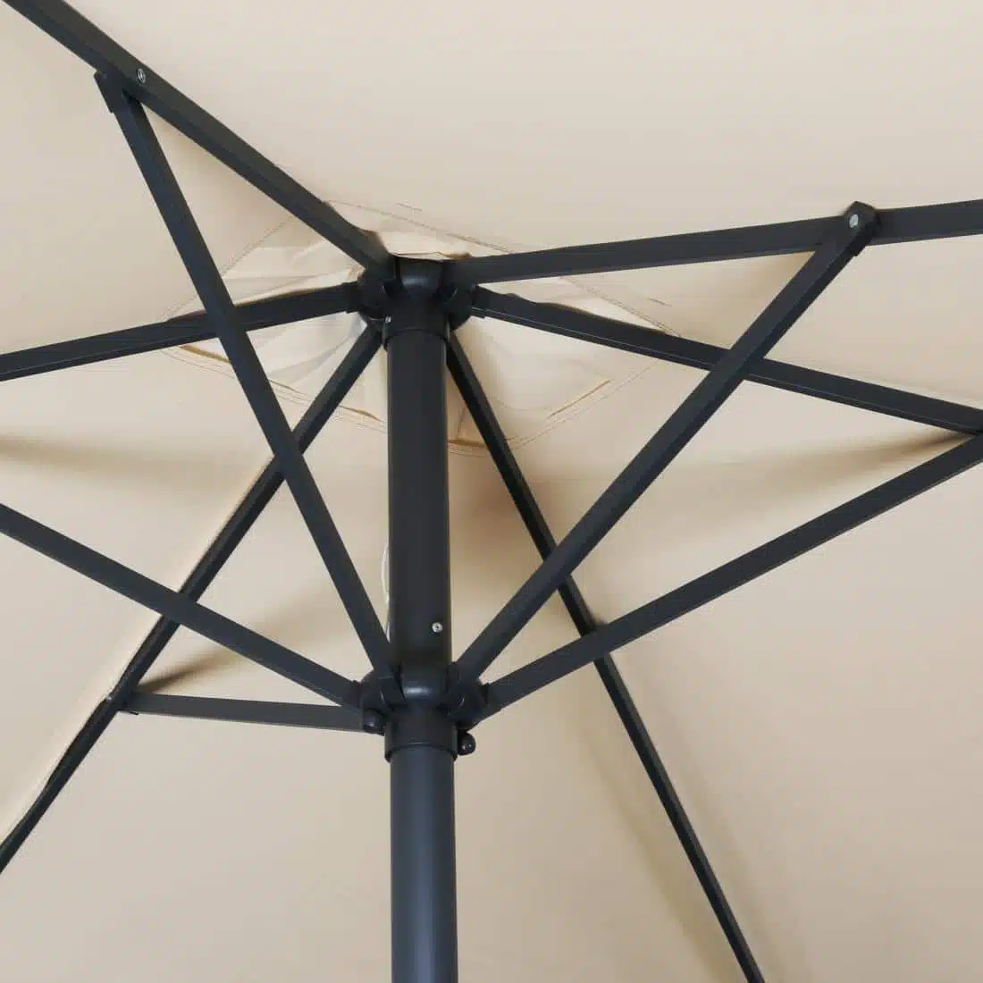 Bolero Seville Square Parasol 2x3m Cream - Image 3