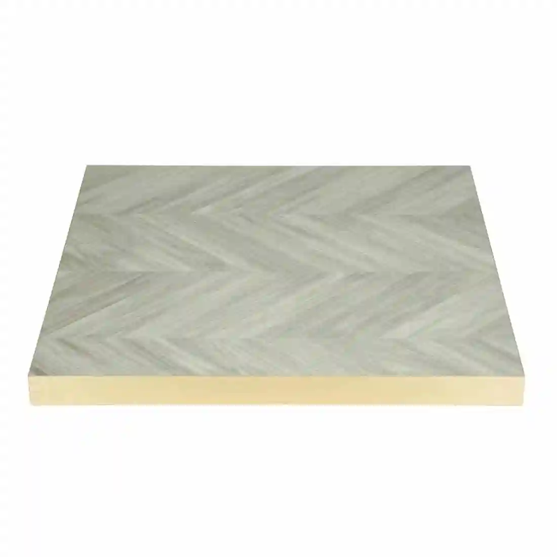 Bolero Pre-Drilled Table Top Chevron Design 700mm - Image 1
