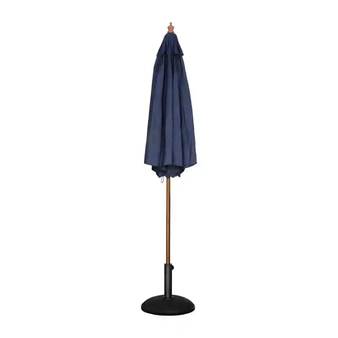 Bolero Round Parasol 2.5m Diameter Navy Blue - Image 2