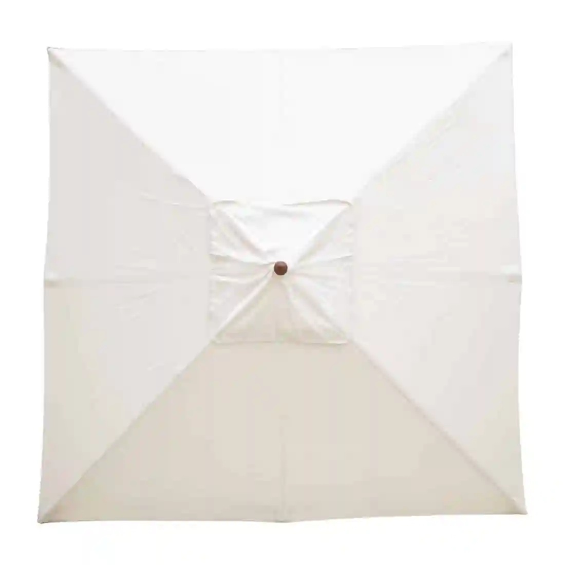Bolero Square Pulley Parasol 2.5m Diameter Cream - Image 5