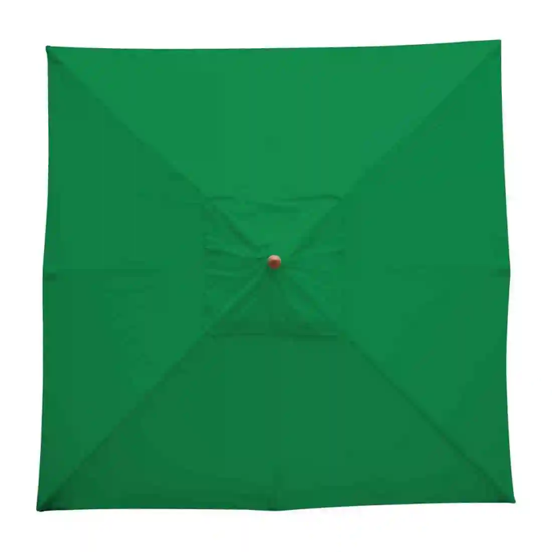 Bolero Square Double Pulley Parasol 2.5m Diameter Green - Image 5