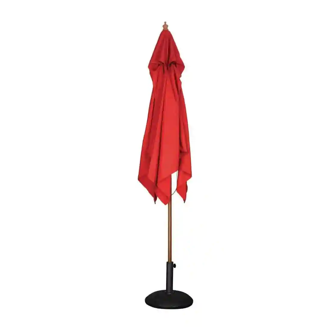 Bolero Square Parasol 2.5m Diameter Red - Image 2