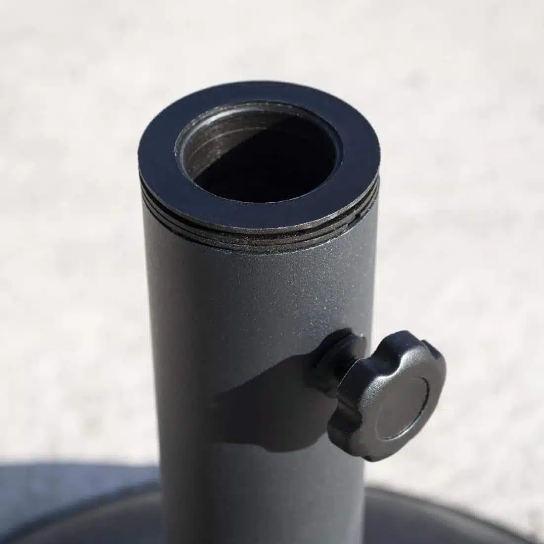 Rowlinson Picnic Table 6ft with Grey Parasol 2.7m & Base 15kg - Image 7