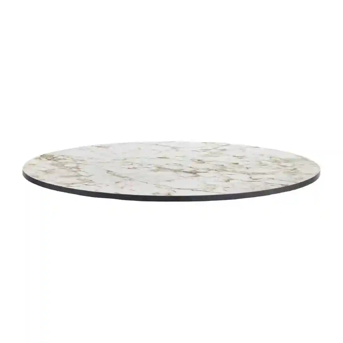 Extrema Round Carrara Marble Table Top 600mm - Image 1