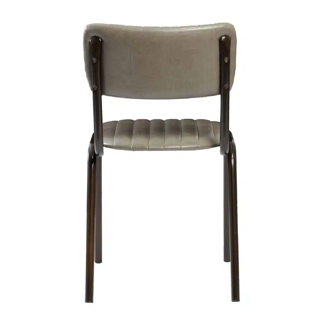 Tavo Stacking Side Chair Vintage Dark Grey (Pack of 2) - Image 2