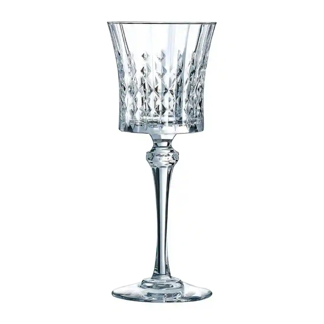 Cristal d'Arques Lady Diamond Wine Glasses 190ml (8 pack) - Image 1