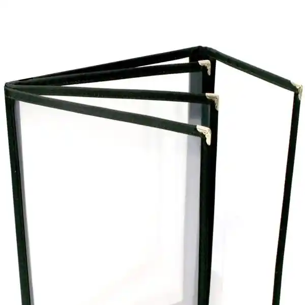 Framed Plastic Menus