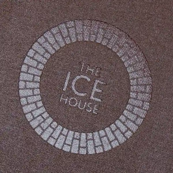 Paris Buckram Menu Cover with clear foil