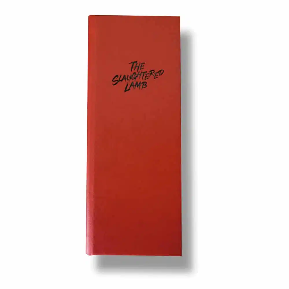 Fine Grain Faux Leather Menu Covers