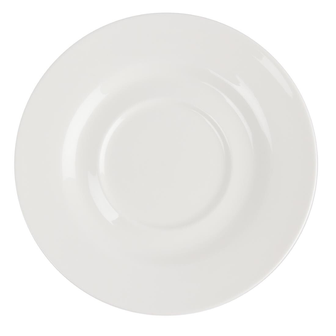 Lumina Fine China Round Saucers 156mm