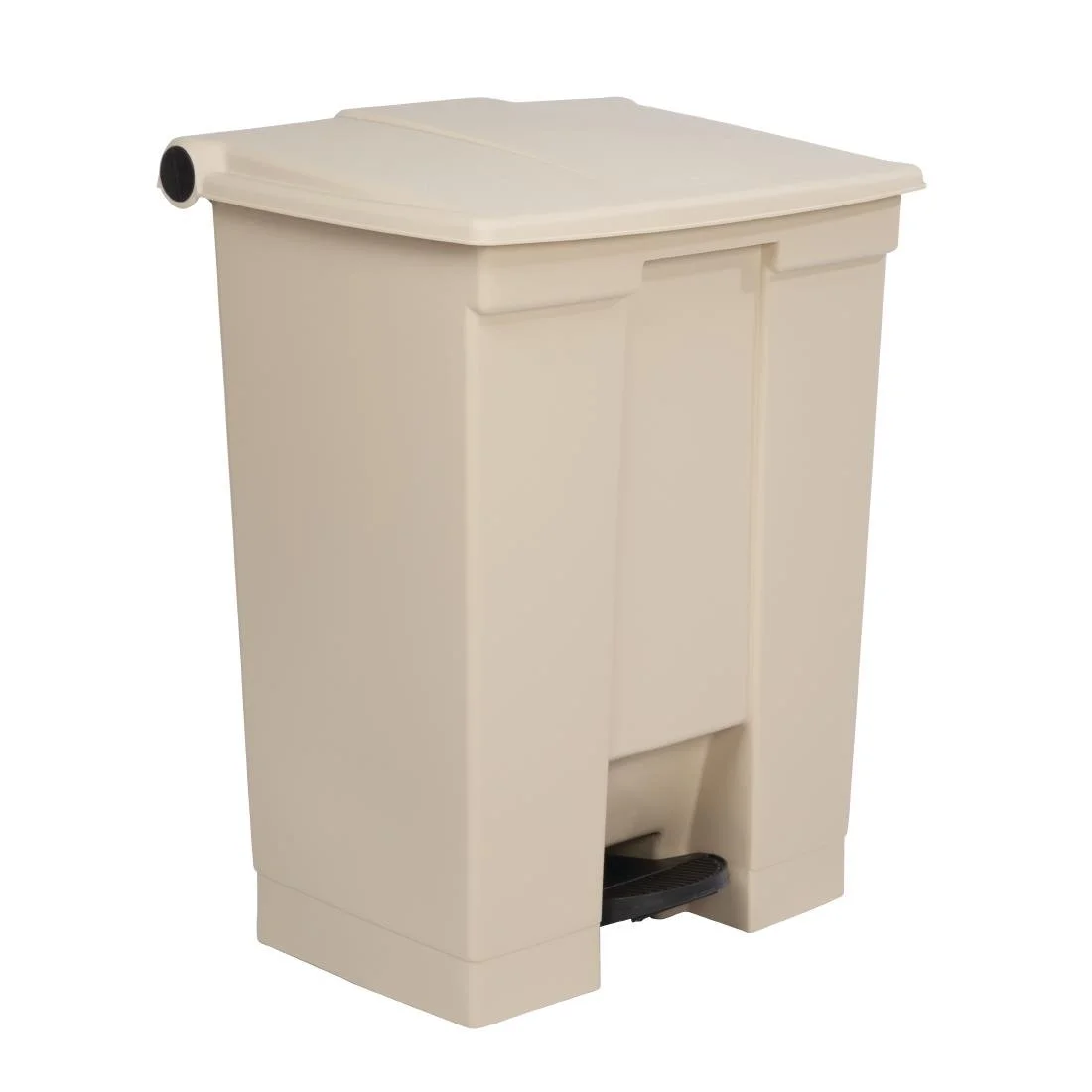 Rubbermaid Step-On Pedal Bin Beige 68Ltr - Image 1