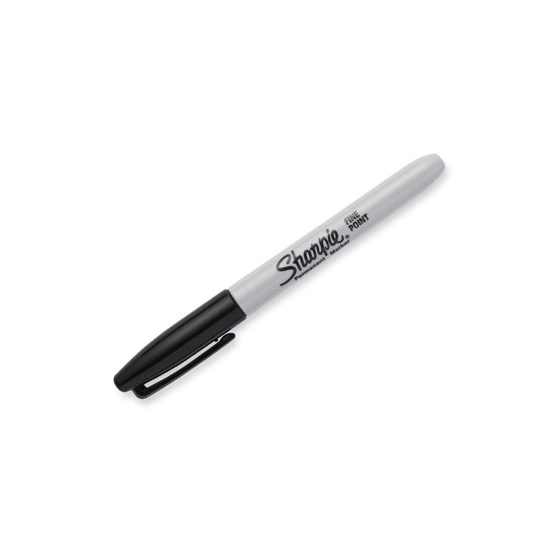 Sharpie Fine Permanent Marker Black 12 Pack
