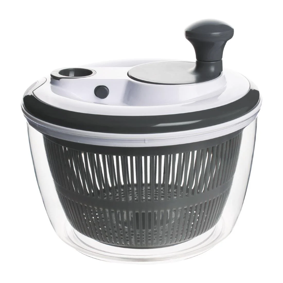 Vogue Salad Spinner Grey 4.5Ltr - Image 1
