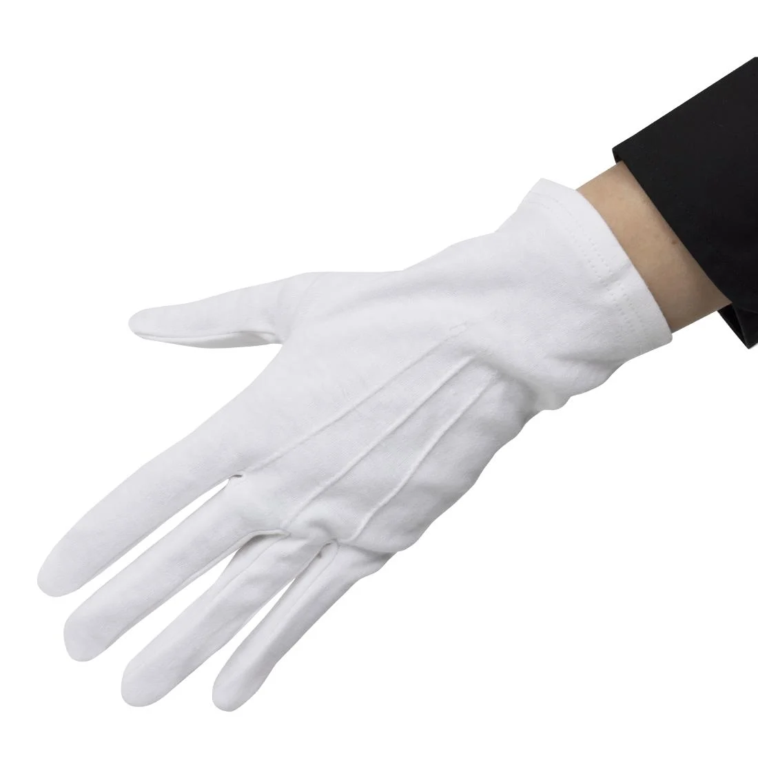 Mens Waiting Gloves White M