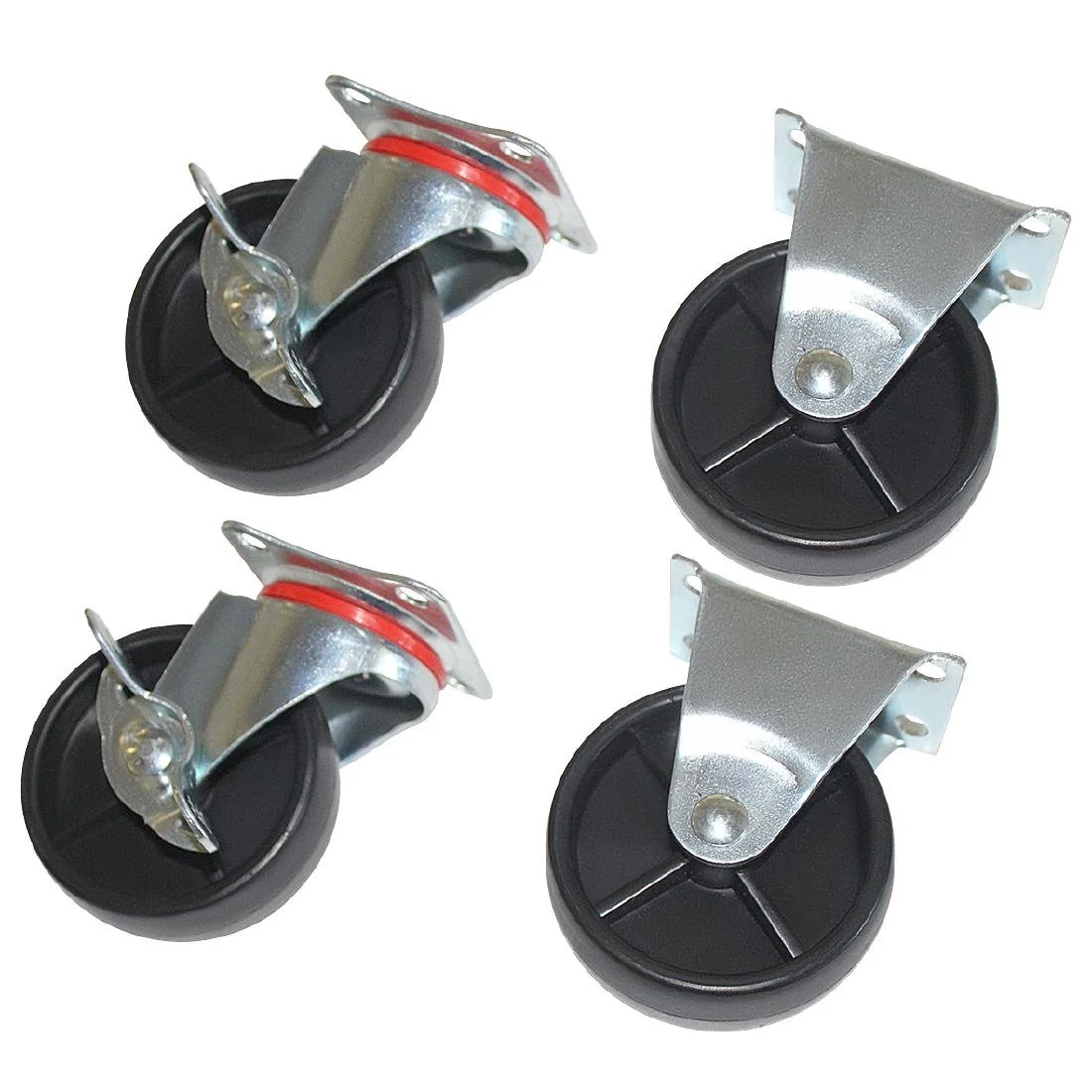 Polar Standard & Braked Castors (Set of 4)