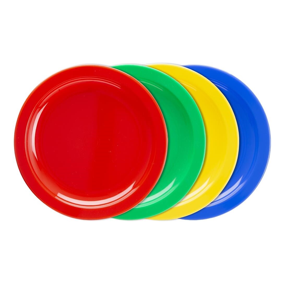 Kristallon Polycarbonate Plates Red 172mm