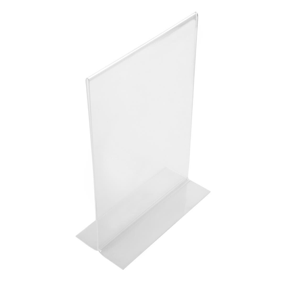 Upright Acrylic Menu Holder