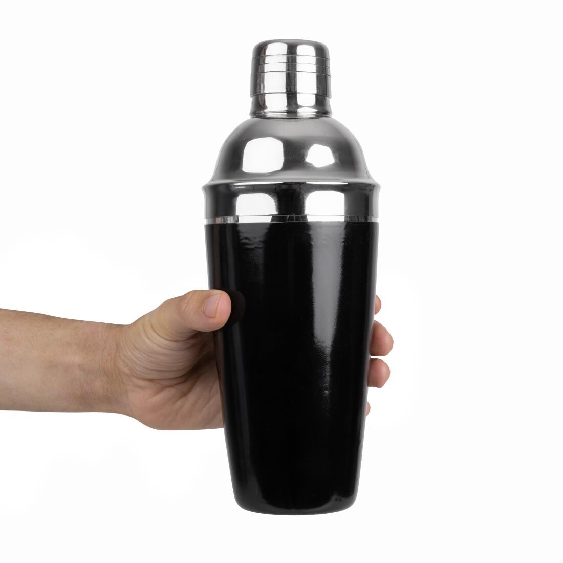 Olympia 3-Piece Cobbler Cocktail Shaker PVC Grip