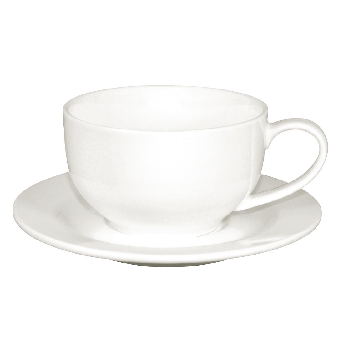 Lumina Fine China Round Saucers 156mm