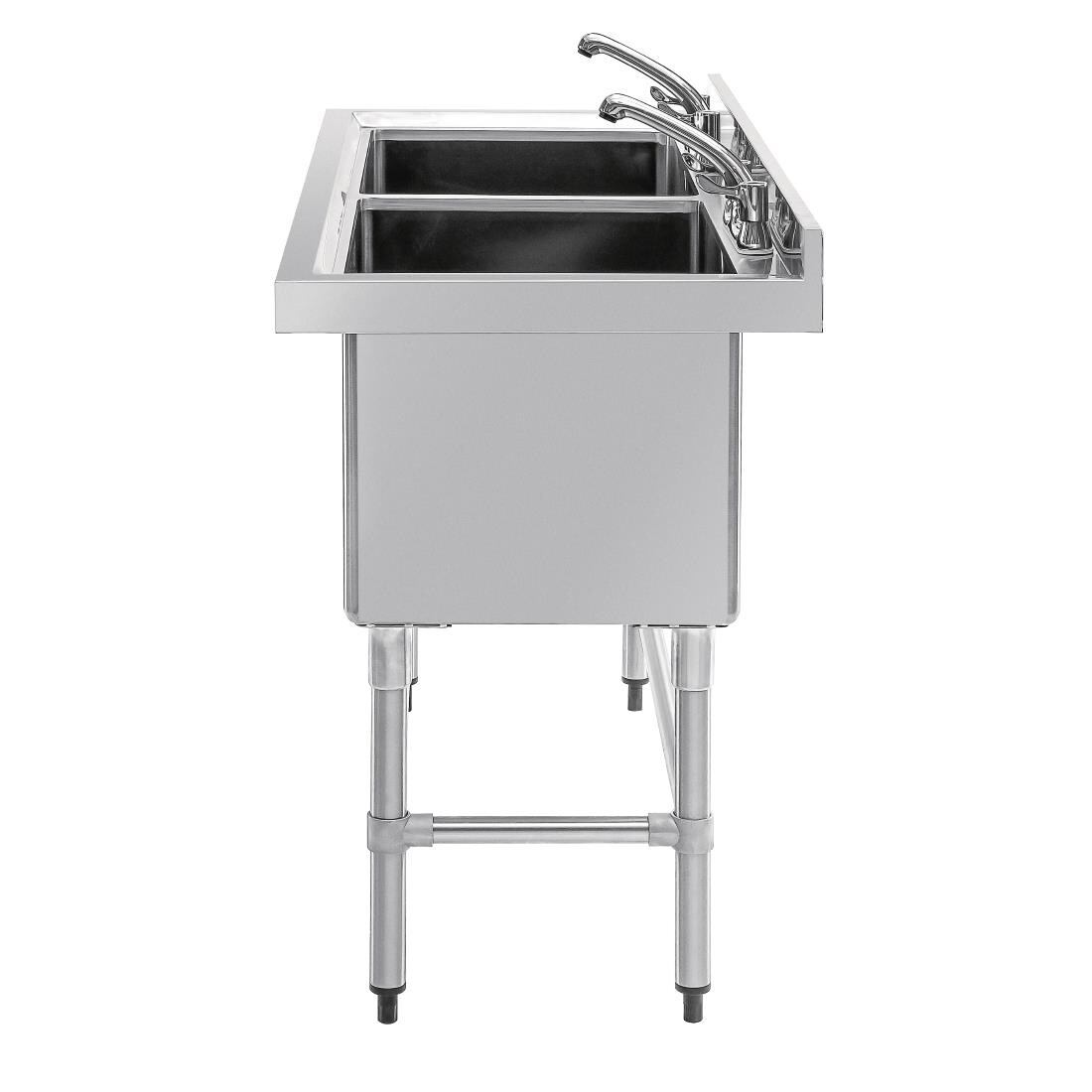 Vogue Double Deep Pot Sink