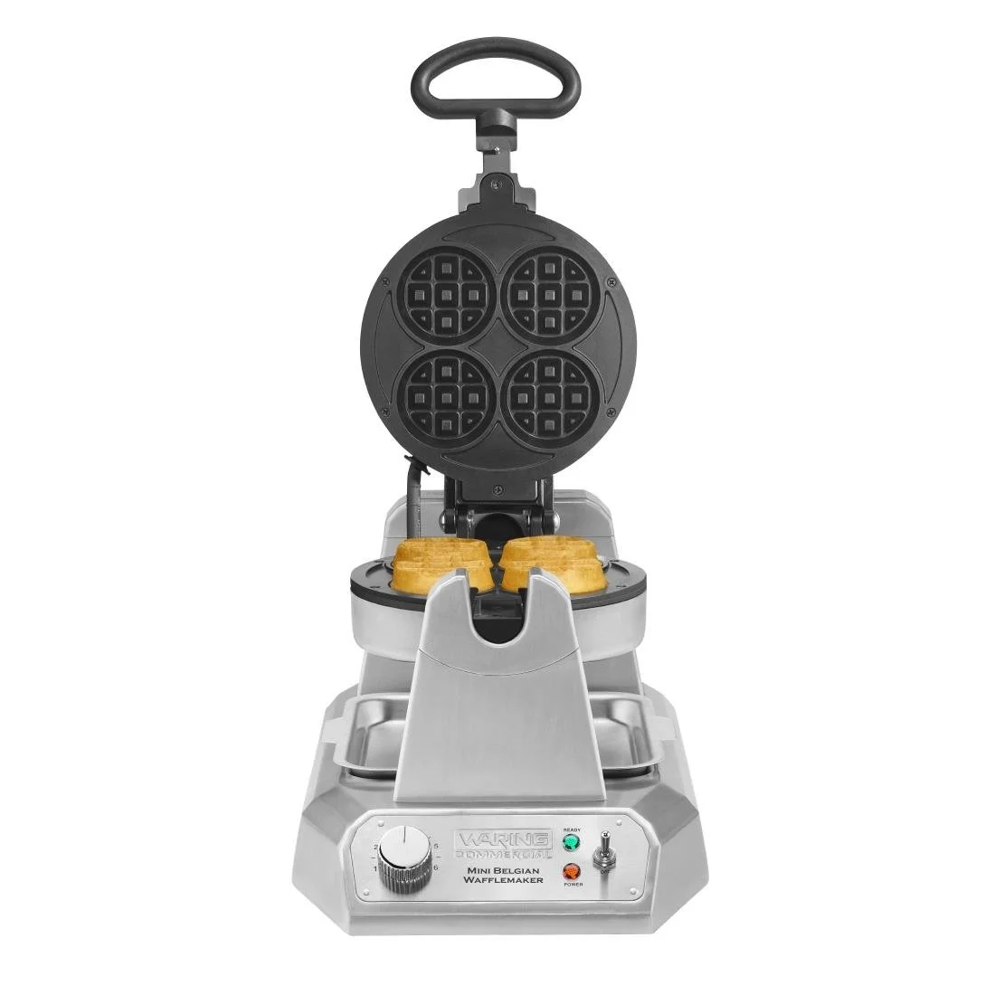 Waring Commercial Mini Belgian Waffle Maker WMB400XCK - Image 4
