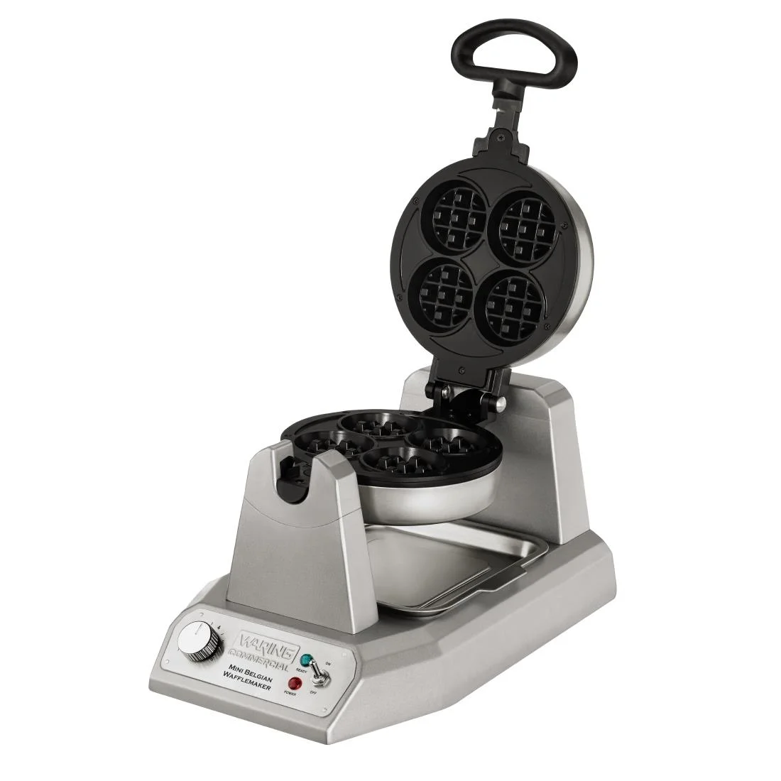 Waring Commercial Mini Belgian Waffle Maker WMB400XCK - Image 1