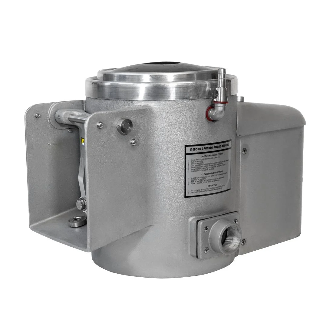 Metcalfe Potato Rumbler Aluminium NA10 with Installation Kit