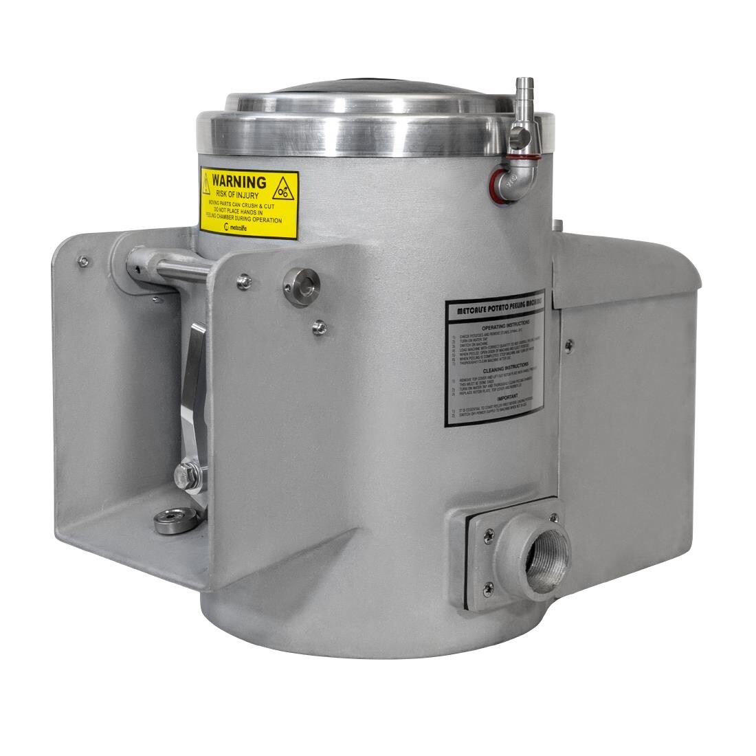 Metcalfe Potato Rumbler Aluminium NA15