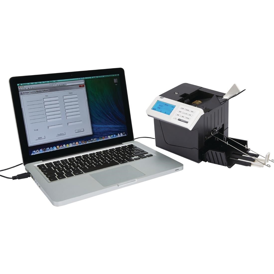 ZZap D50i Banknote Counter 250notes/min - 8 currencies