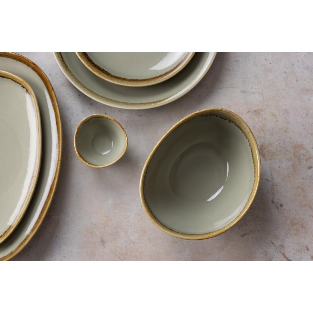 Olympia Kiln Dipping Pot Moss 70mm