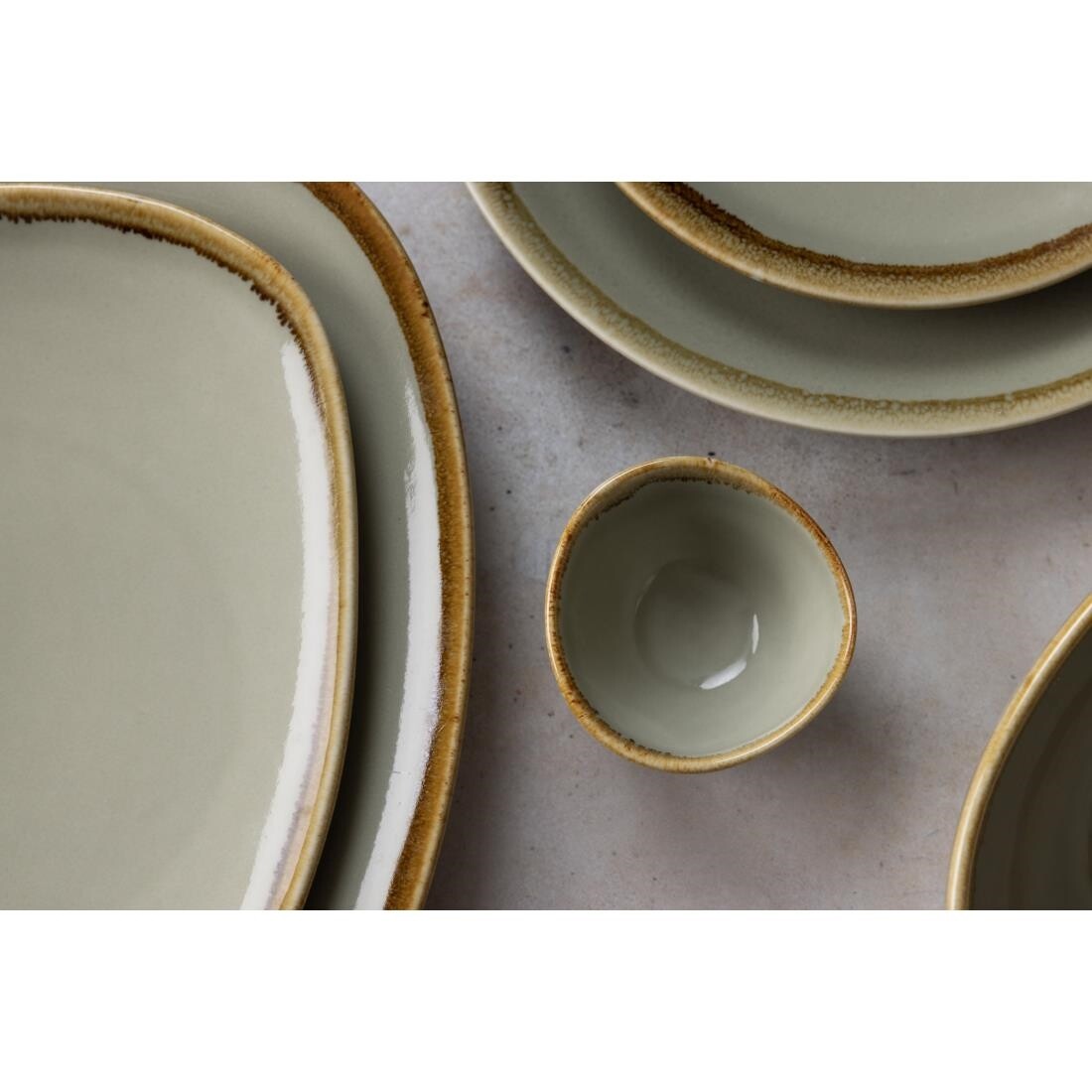 Olympia Kiln Dipping Pot Moss 70mm