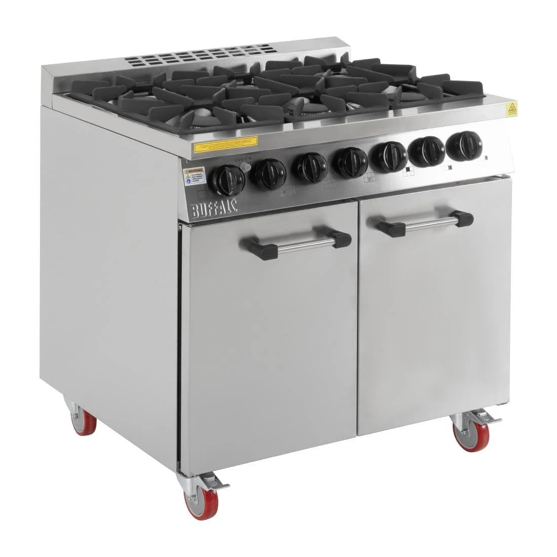 Buffalo 6 Burner Oven Range - Image 1