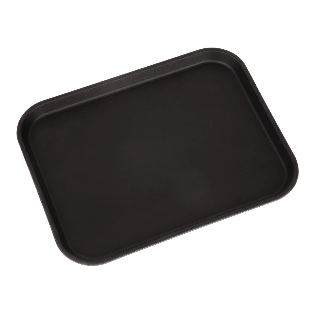 Cambro Camtread Fibreglass Rectangular Non-Slip Tray Black 457mm - Image 4