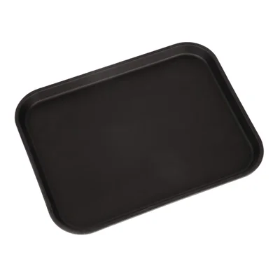 Cambro Camtread Fibreglass Rectangular Non-Slip Tray Black 457mm - Image 9
