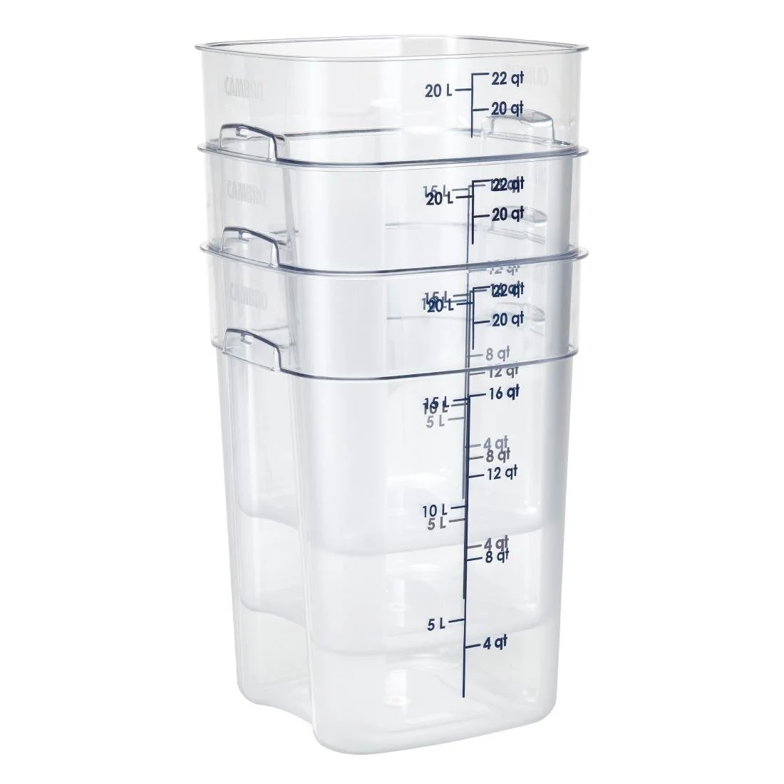 Cambro FreshPro Camsquare Food Storage Container 20.8Ltr - Image 3
