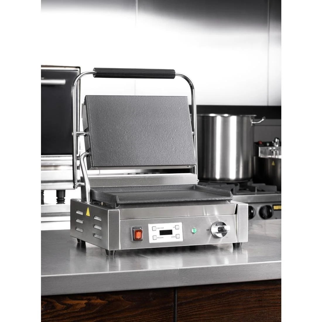 Buffalo Extra Large Contact Grill Single Flat Plate - Image 9
