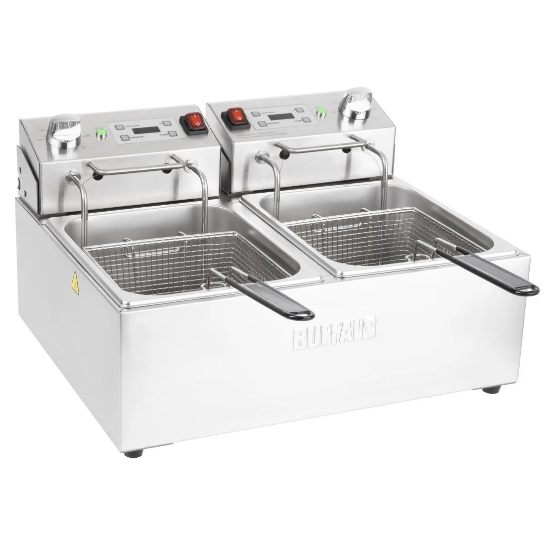 Buffalo Electric Fryer with Timer 2x5Ltr - Image 10
