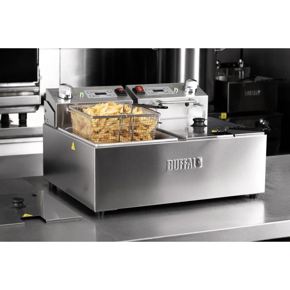 Buffalo Electric Fryer with Timer 2x5Ltr - Image 13