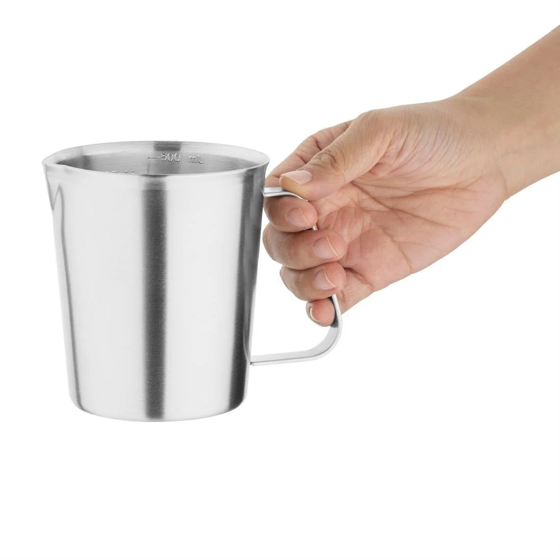 Vogue Stainless Steel Measuring Jug 500ml - Image 2