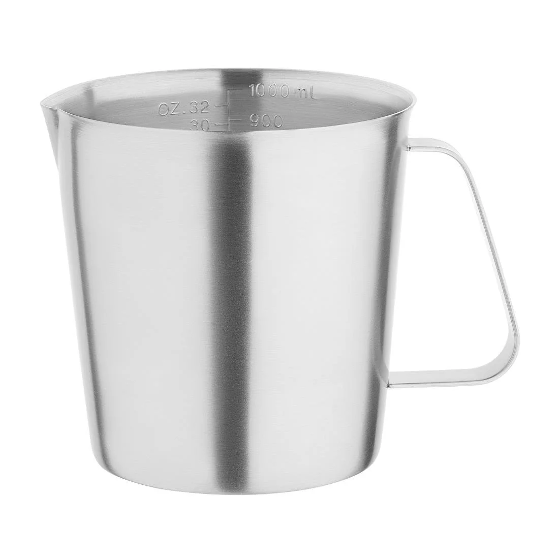 Vogue Stainless Steel Measuring Jug 1ltr - Image 1