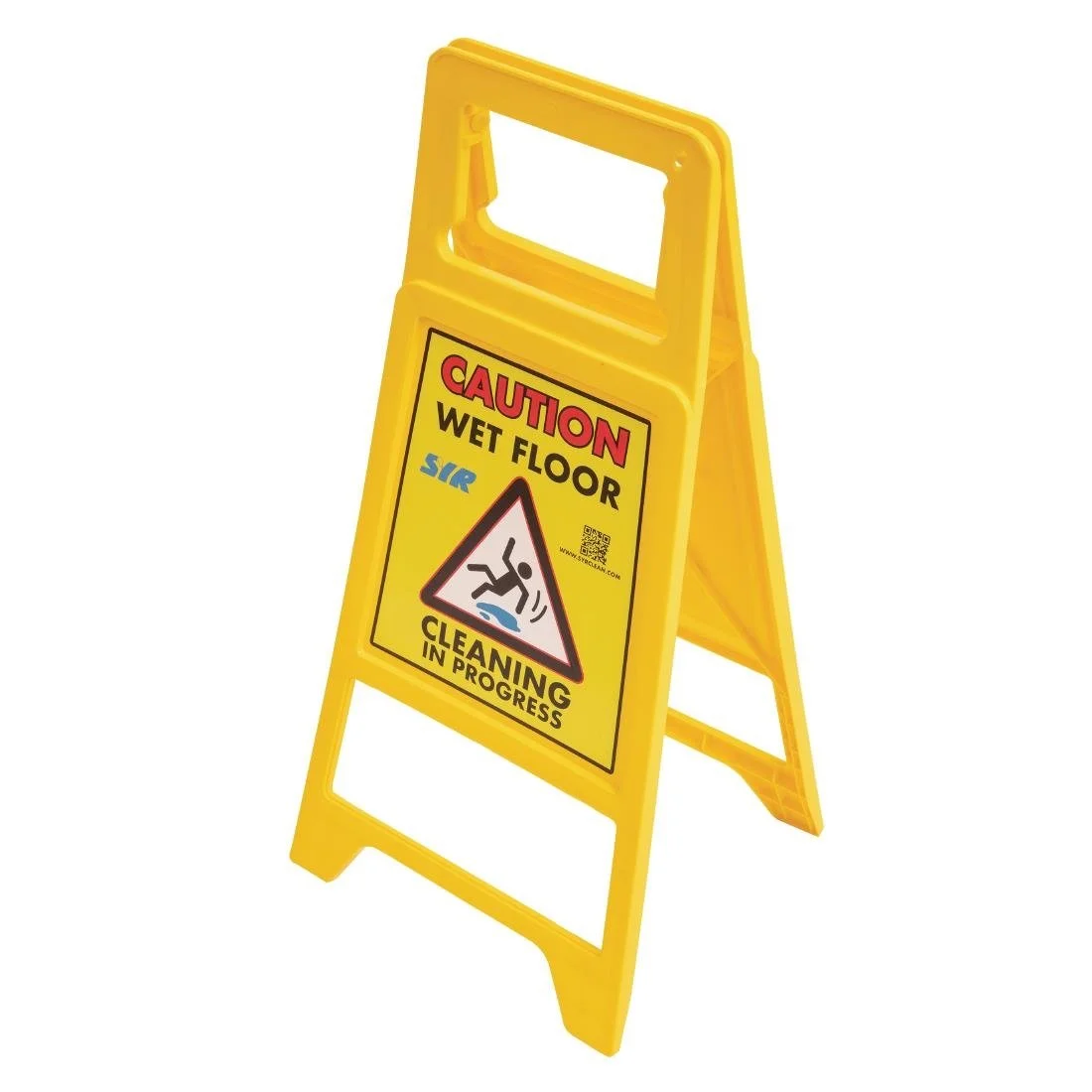 SYR Safe Guard Non-Tip Wet Floor Safety Sign - Image 1