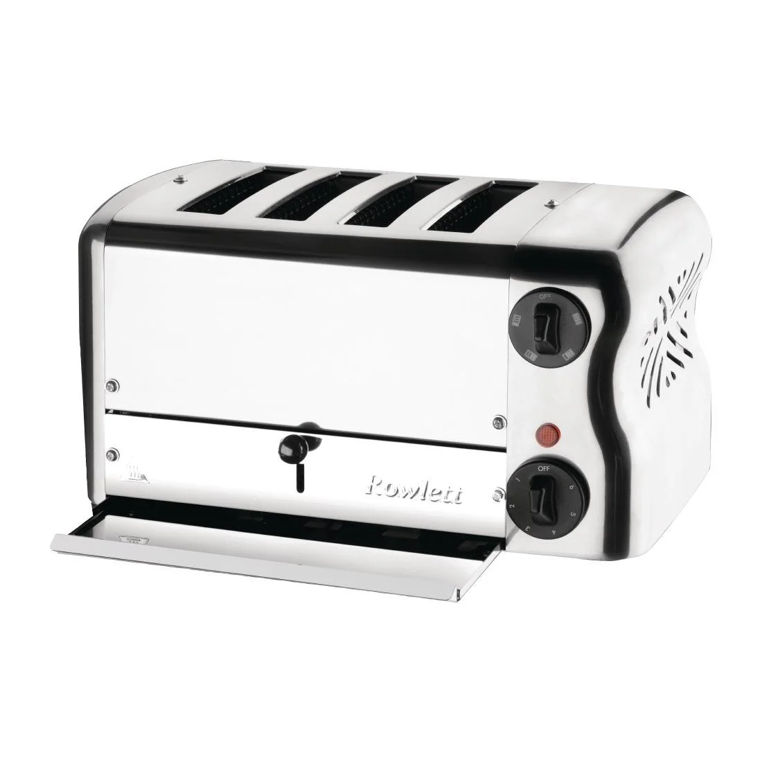 Rowlett Esprit 4 Slot Toaster Chrome w/2x Additional Elements & Sandwich Cage - Image 6