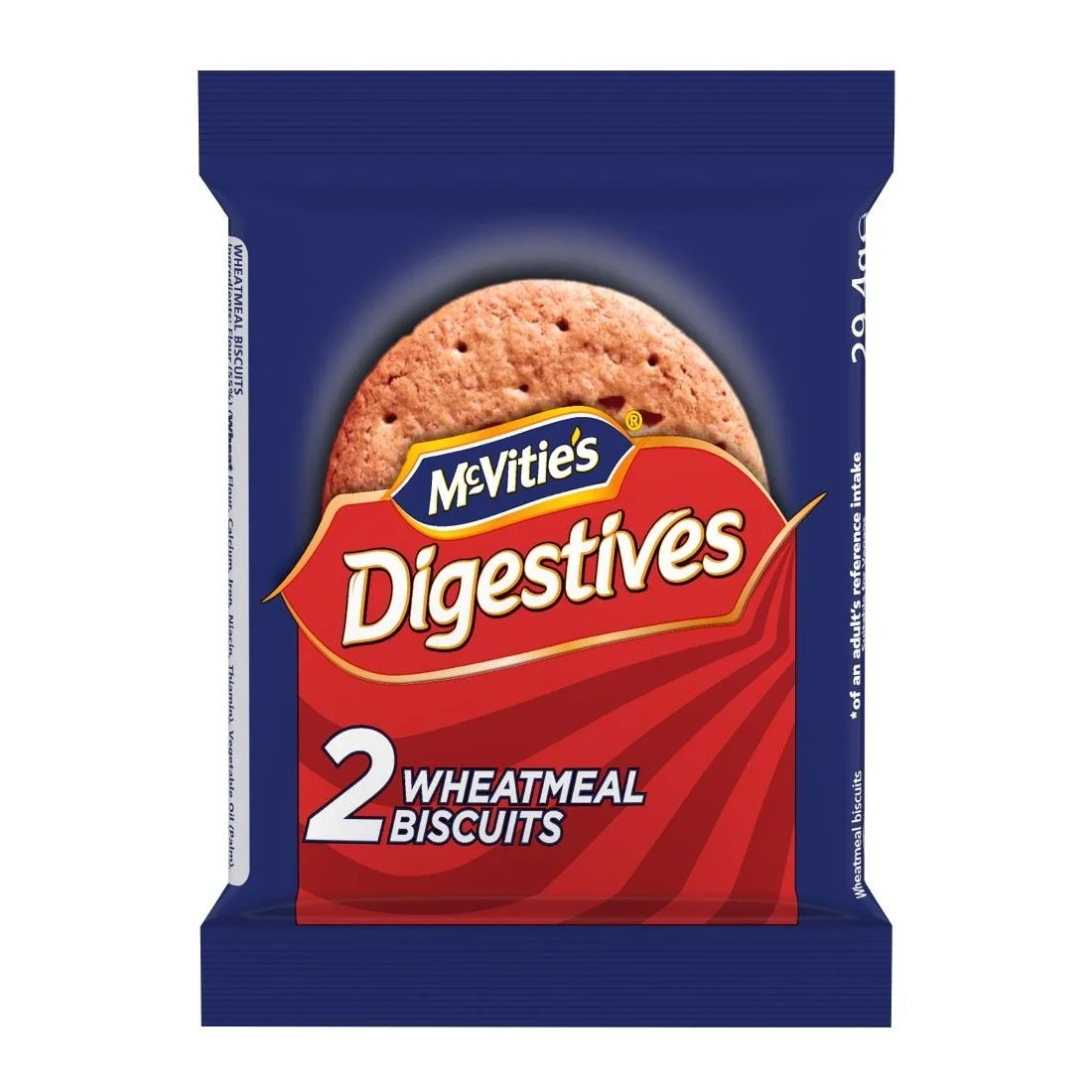 McVitie's Digestives Twin Biscuit Packs (24 x 2 Biscuits) - Image 1